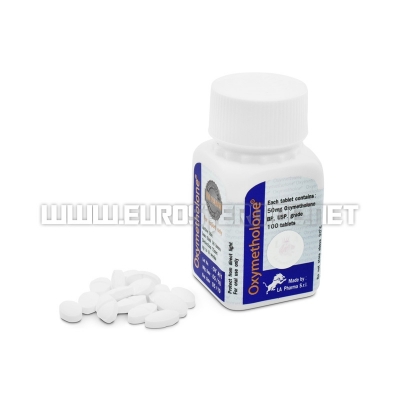 Oxymetholone LA - 50mg/tab. (100tab) - LA Pharma
