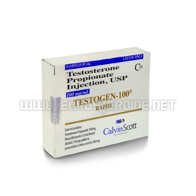 Testogen-100 Rapid - 100mg/ml (10amp) - Calvin Scott