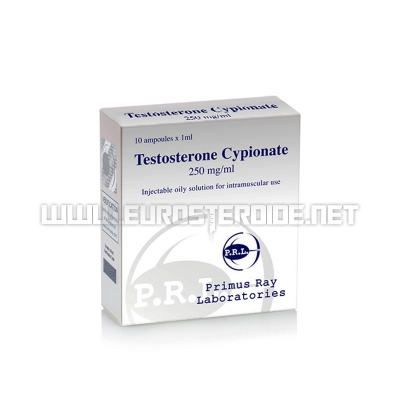 Testosterone Cypionate - 250mg/ml (10amp) - Primus Ray Laboratories