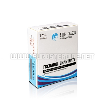 Trenabol Enanthate - 200mg/ml (10amp) - British Dragon
