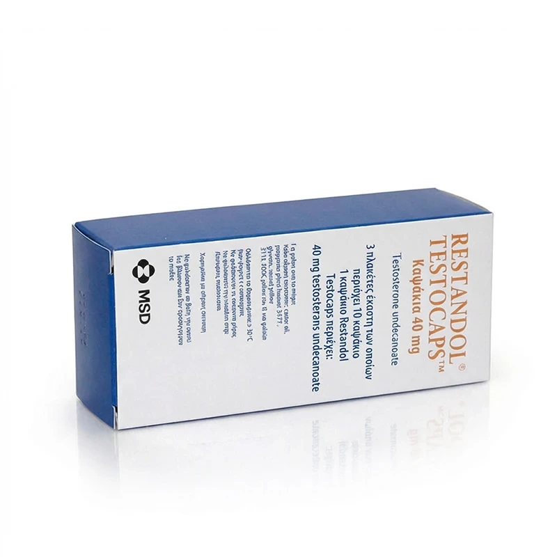 Andriol Testocaps 40mg/tab 60 Tabletten von MSD
