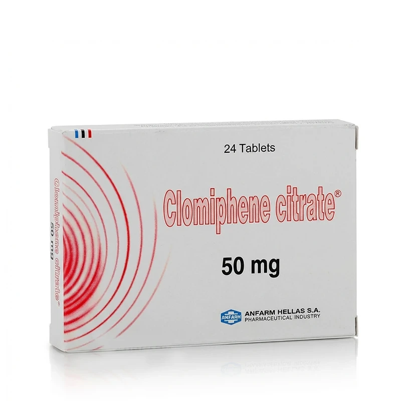 Clomiphene Citrate 50mg/tab 24 Tabletten von Anfarm Hellas