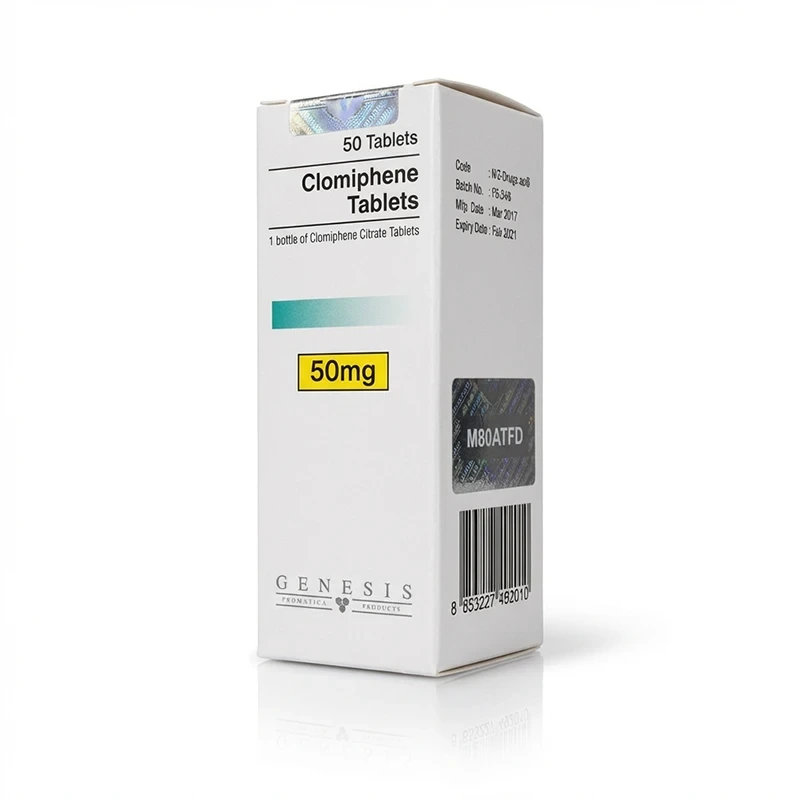 Clomiphene Tablets 50mg/tab 50 Tabletten von Genesis