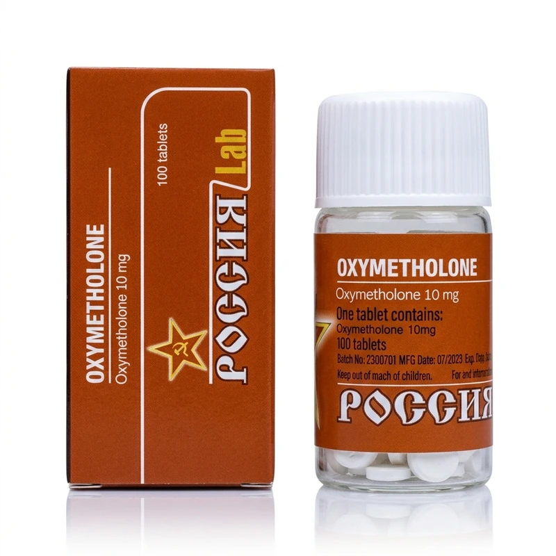 Oxymetholone  10mg/tab 100 Tabletten von Rossiaz Lab