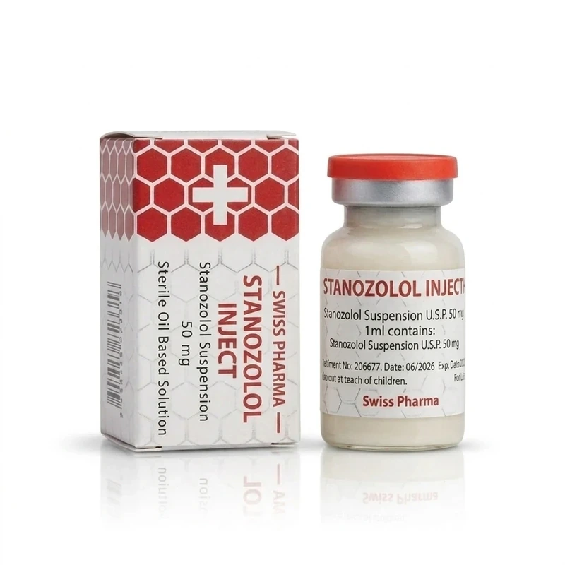 Stanozolol Injectable 50mg/ml 10ml Vial von Swiss Pharma