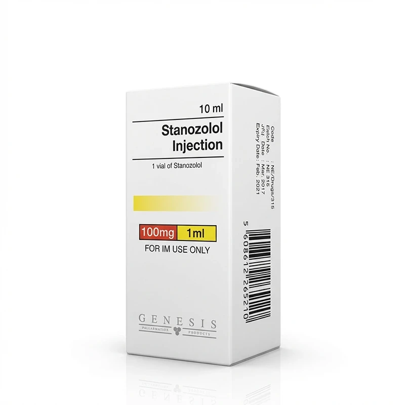 Stanozolol Injection 100mg/ml 10ml Vial von Genesis