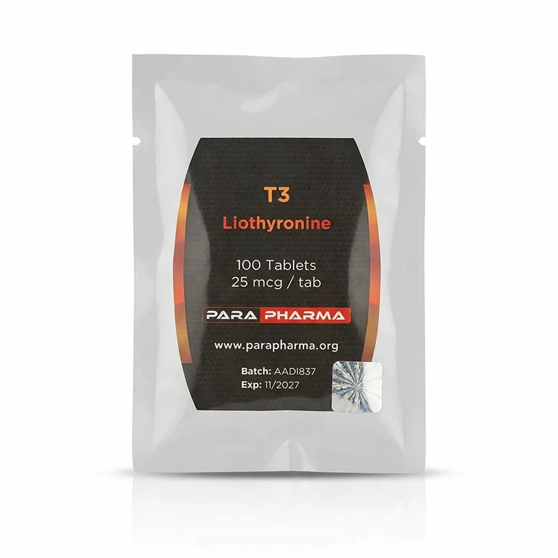 T3 25mcg/tab 100 Tabletten von Para Pharma