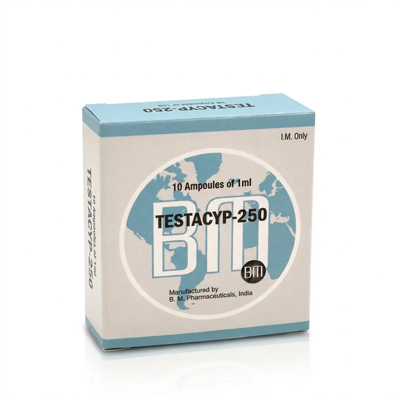Testacyp-250 250mg/ml 10x1ml Ampullen von BM Pharmaceuticals