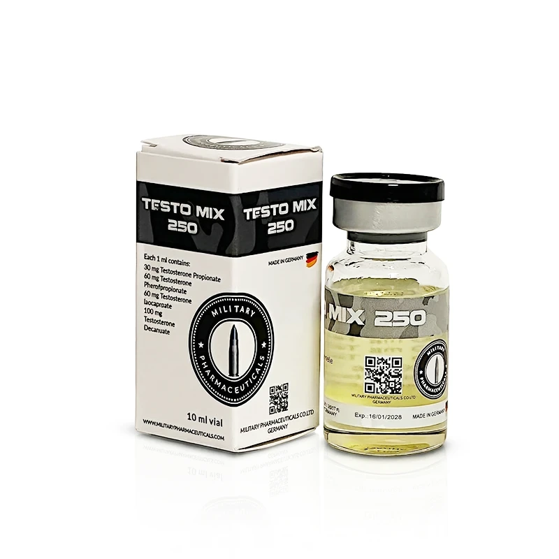 Testo Mix 250 250mg/ml 10ml Vial von Military Pharma