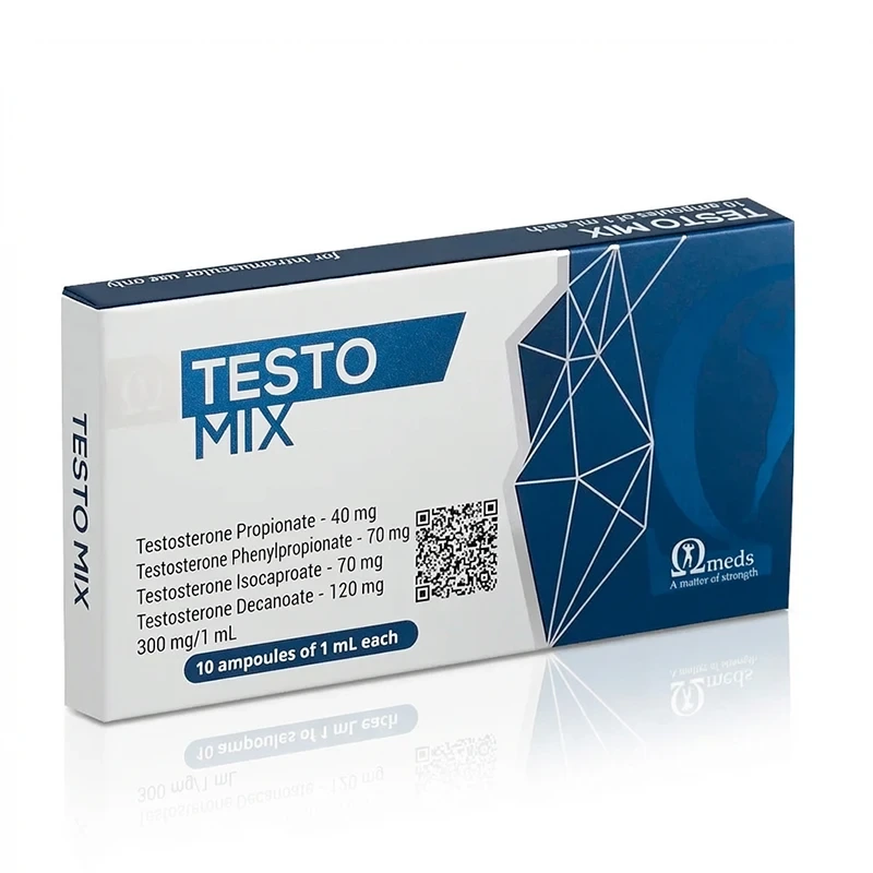 Testo Mix 300mg/ml 10x1ml Ampullen von Omega Meds