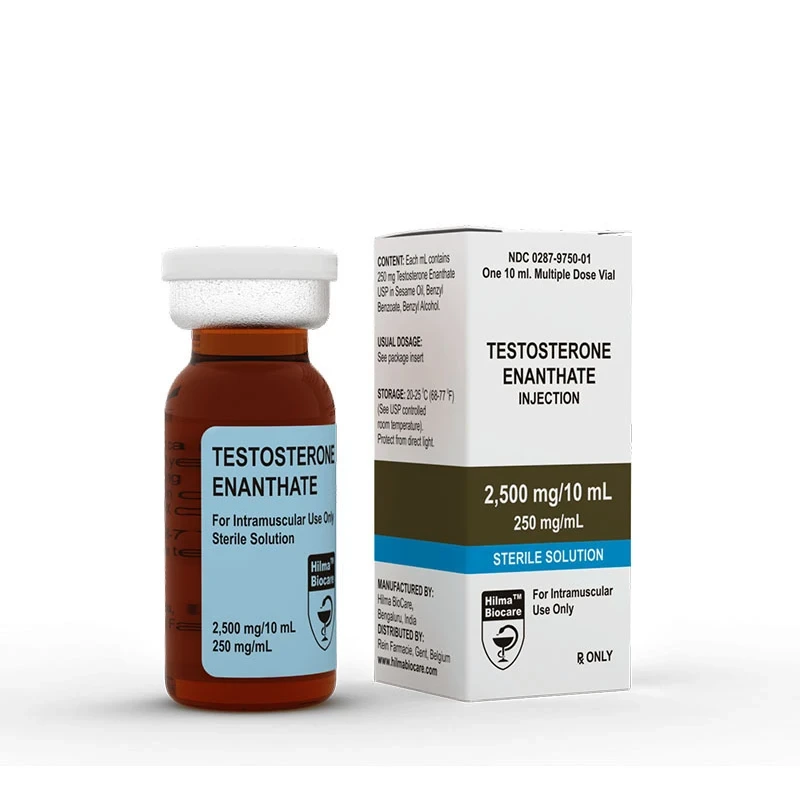 Testosterone Enanthate 250mg/ml 10ml Vial von Hilma Biocare