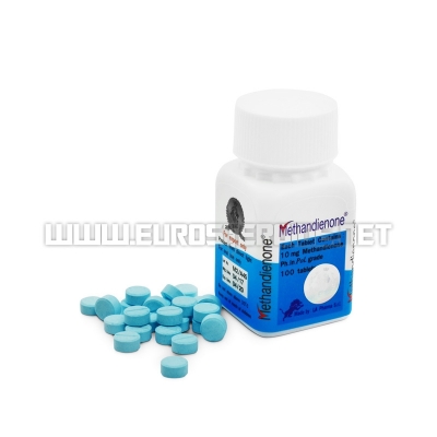Methandienone LA 10mg - 10mg/tab. (100tab) - LA Pharma