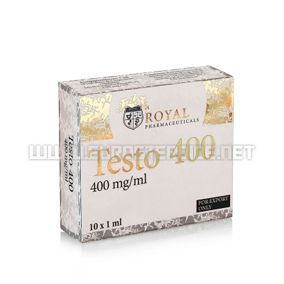 Testo-400 - 400mg/ml (10amp) - Royal Pharmaceuticals