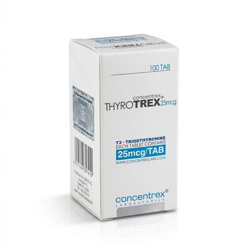 ThyroTrex 25mcg/tab 100 Tabletten von Concentrex Labs